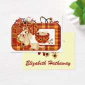 Einschlusskarte/Tag für die Herbstsaison - SRF (Schreibtisch)