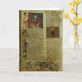 Einschreibung Martins Luthers Karte (Gelbe Blume)