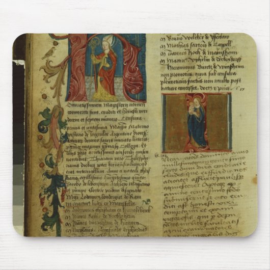 Einschreibung Martins Luthers Mousepad (Vorne)