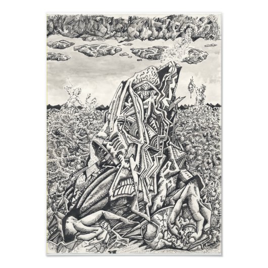 Einschüchterung durch Brian Benson Fotodruck (Vorne)