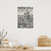 Einschüchterung durch Brian Benson Poster (Küche)