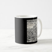 Einschüchterung, Indianerfarbe zeichnend Kaffeetasse (VorderseiteRechts)