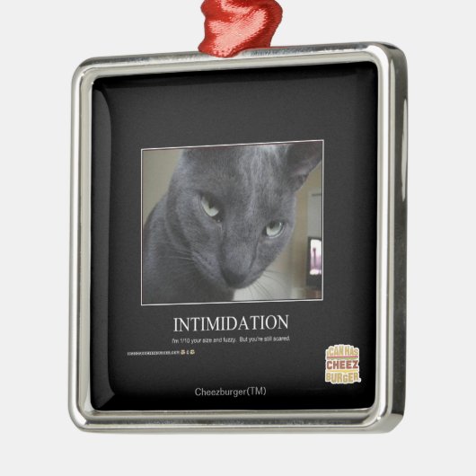 Einschüchterung Ornament Aus Metall (Links)