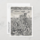 Einschüchterung Postkarte (Vorne/Hinten)