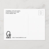 Einschüchterung Postkarte (Rückseite)