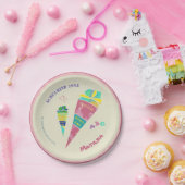 Einschulung Feier Schulkind Einschulungsfeier 2024 Pappteller (Party)