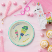 Einschulung Feier Schulkind Einschulungsfeier 2024 Pappteller (Party)