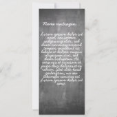 Einschulung im Tafelstil 2 (Rückseite)