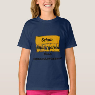 Einschulung, Schule, Kindergarten zersplittert T-Shirt