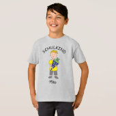 Einschulung Schulkind - Junge mit Schultüte 1 | T-Shirt (Vorne ganz)