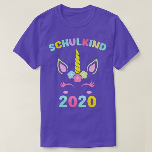 Einschulung von Schülern im Schulunterricht T-Shirt (Design vorne)