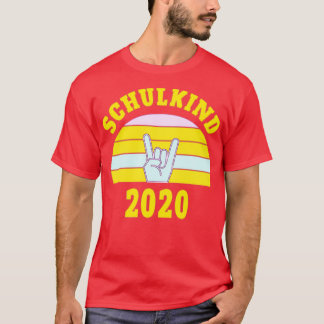 Einschulung von Schulkindern im Alter von 1 T-Shirt