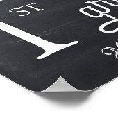 Einschulungsschild poster (Ecke)
