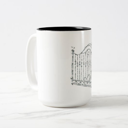 Einseitige Tasse des verdrehten Palastes (Vorderseite Links)