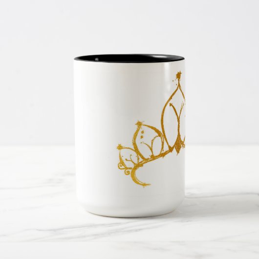 Einseitige Tasse Papierprinzessin (Mittel)