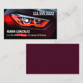 Einseitige Wiederherstellung des Scheinwerfers Visitenkarte (Vorne/Hinten)