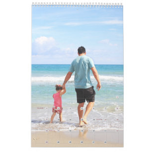 Einseitiger Fotokalender Kalender