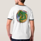 Einseitiger "Münzen-" heller T - Shirt CTM (Schwarz voll)