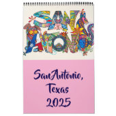 Einseitiger San Antonio-Kalender Kalender (Titelbild)