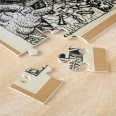 Einseitiger Wettbewerb Puzzle (Seite)