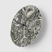 Einseitiger Wettbewerb Runde Wanduhr (Winkel)