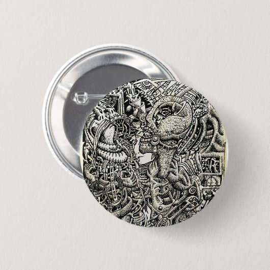 Einseitiger Wettbewerb von Brian Benson Button (Vorne & Hinten)