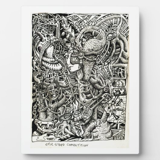 Einseitiger Wettbewerb von Brian Benson Fotoplatte (Vorderseite)