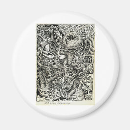 Einseitiger Wettbewerb von Brian Benson Magnet