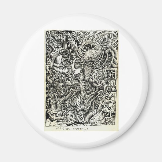 Einseitiger Wettbewerb von Brian Benson Magnet (Vorne)