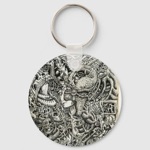 Einseitiger Wettbewerb von Brian Benson Schlüsselanhänger