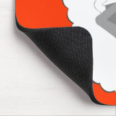 Einsetzen Ihres Fußes in Mundwitzprodukte Mousepad (Ecke)