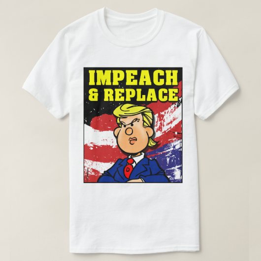 Einsetzen und Ersetzen T-Shirt (Design vorne)