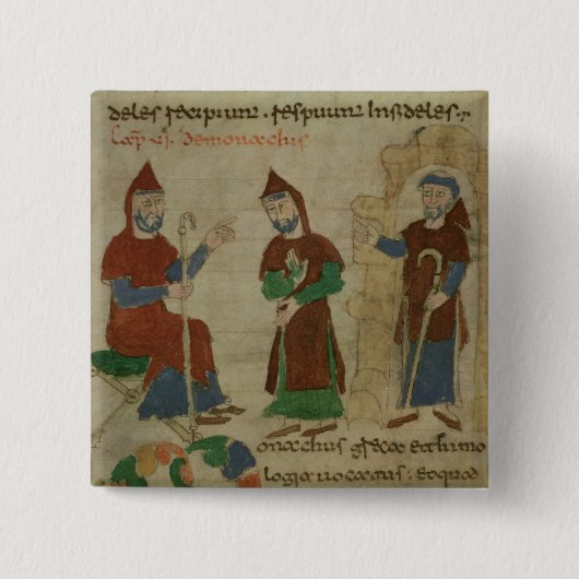 Einsetzungs-Benediktiner-Mönch, von 'De Button (Vorderseite)