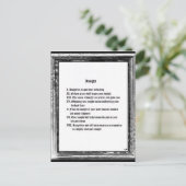 Einsicht Postkarte (Stehend Vorderseite)