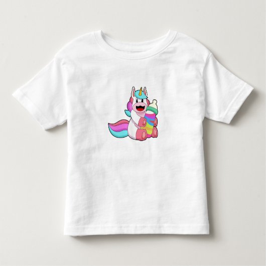Einsickern mit Babyflasche.PNG Kleinkind T-shirt (Vorderseite)
