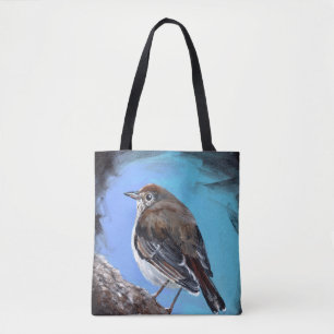 Einsiedler-Drossel-Vogel-Tasche Tasche
