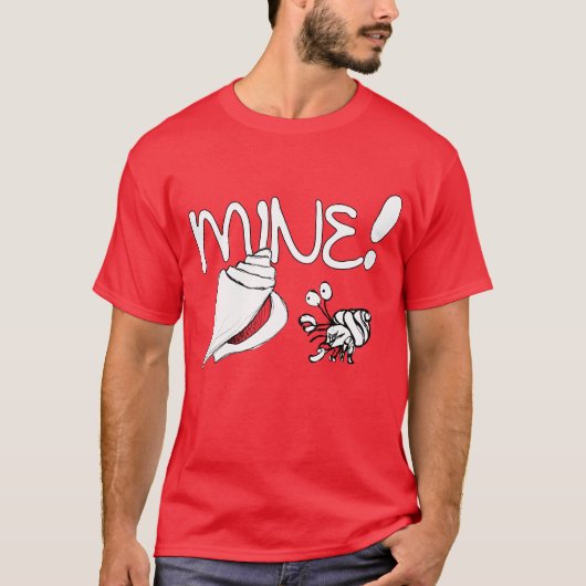 Einsiedler-Krabben-T - Shirt (Vorderseite)