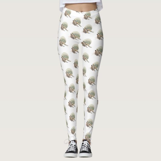 Einsiedlerkrebs-Leggings oder -Strumpfhosen Leggings (Vorderseite)