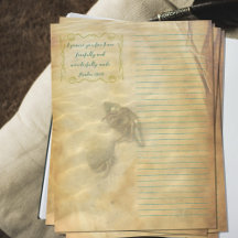 Einsiedlerkrebs-Schrift-Schrappbuch-Papier