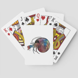 Einsiedlerkrebs Spielkarten
