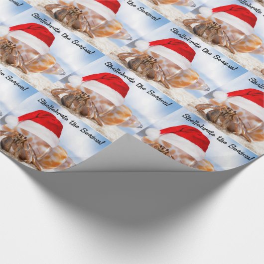 Einsiedlerkrebs-Weihnachten Geschenkpapier (Ecke)