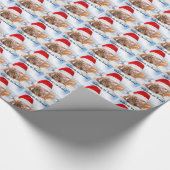 Einsiedlerkrebs-Weihnachten klein Geschenkpapier (Ecke)