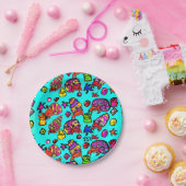 Einsiedlerkrebsstrand Pappteller (Party)