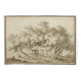 Einsiedlung in kissenbezug