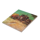 Einsiedlung von Sinti und Roma mit Karawanen, Van Fliese (Seite)