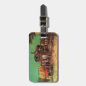 Einsiedlung von Sinti und Roma mit Karawanen, Van Gepäckanhänger (Vorderseite vertikal)