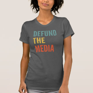 Einsparungen für die Medien Retro Vintage Stil T-Shirt