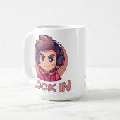 einsperren | Pro Gamer | Streamer Kaffeetasse (Vorderseite Links)