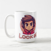 einsperren | Pro Gamer | Streamer Kaffeetasse (Links)