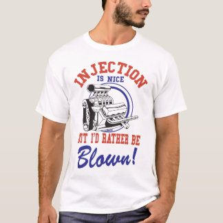 Einspritzung ist nett, aber ich würde vielmehr T-Shirt